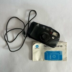 Vintage Minolta Freedom 100 AF-EII Black Camera